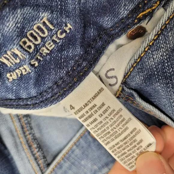 American Eagle kick boot bootcut stretch low rise jeans - Picture 7 of 10